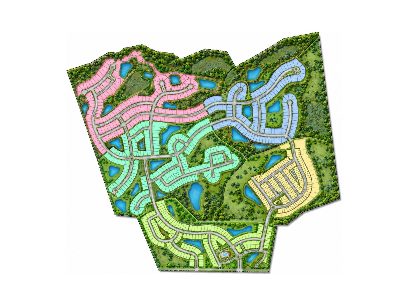 New Hampstead residential land site plan — Chatham County, GA